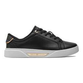 Tommy Hilfiger Chic Hw Court Sneaker FW0FW07813BDS shoes black 1 Tommy Hilfiger Chic Hw Court Sneaker FW0FW07813BDS shoes black 1