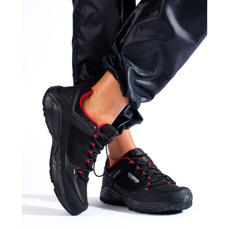 Women's Trekking Shoes SOFTSHELL Outdoor DK 1096 black 1