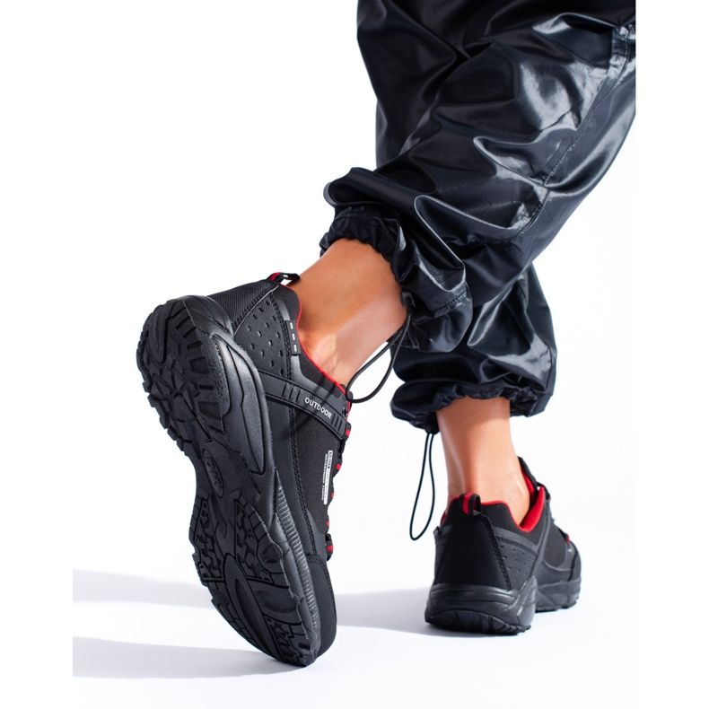 Women's Trekking Shoes SOFTSHELL Outdoor DK 1096 black 2
