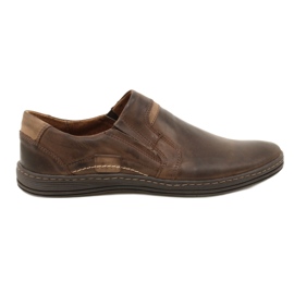 Olivier Men's moccasins made of 520MP leather, dark brown 4 Olivier Men's moccasins made of 520MP leather, dark brown 4