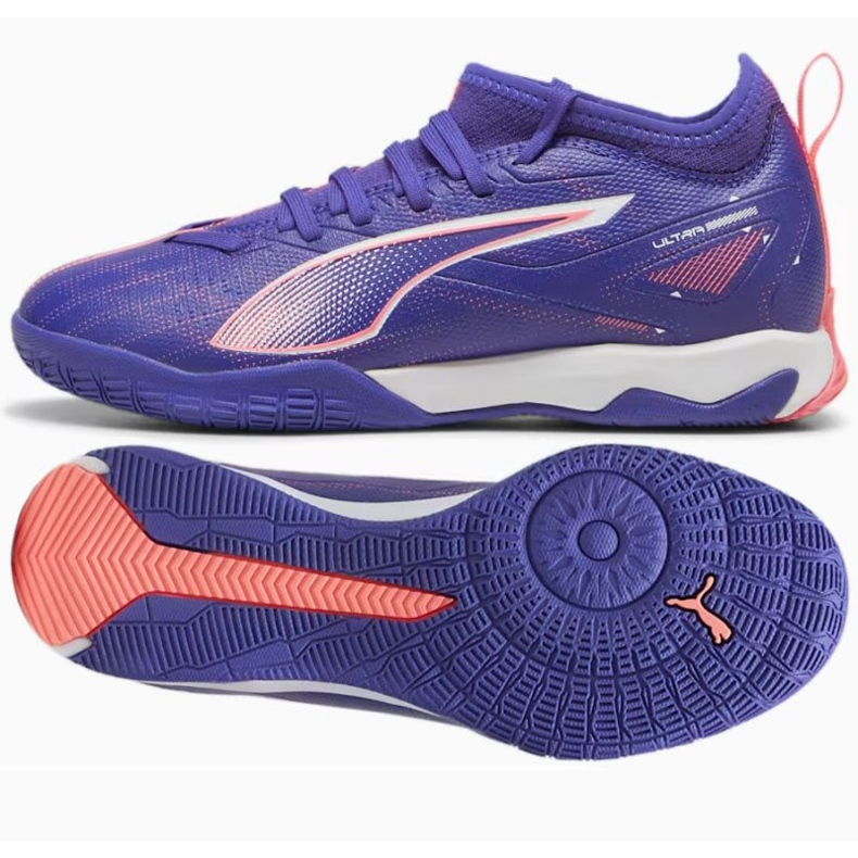 Puma Ultra 5 Match IT Mid shoes 108099-01 purple 1