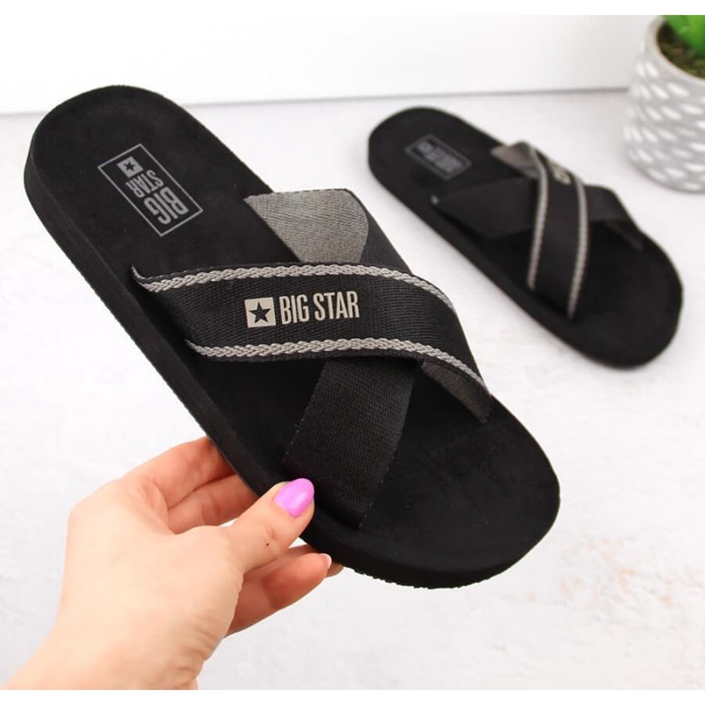 Big Star W INT1988B flip-flops, black 2