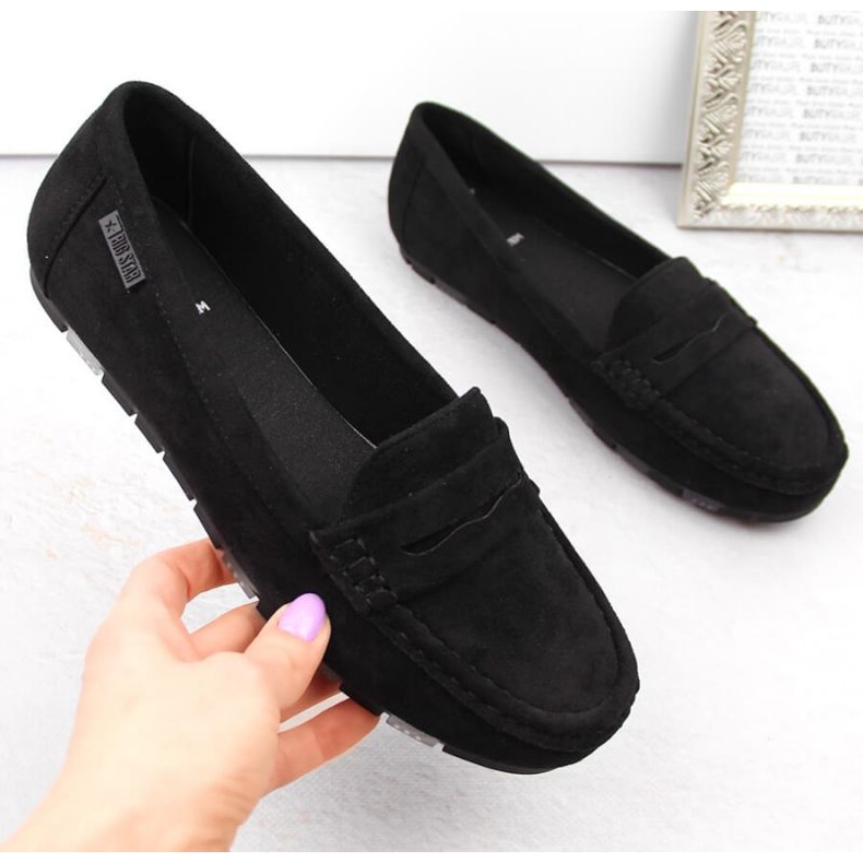 Big Star W moccasins NN274929 INT1996B black 2