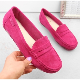 Big Star moccasins NN274934 W INT1997C pink 2
