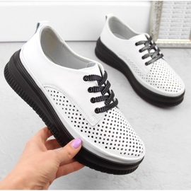 Artiker openwork shoes W 54C1708 HBH70B white 1