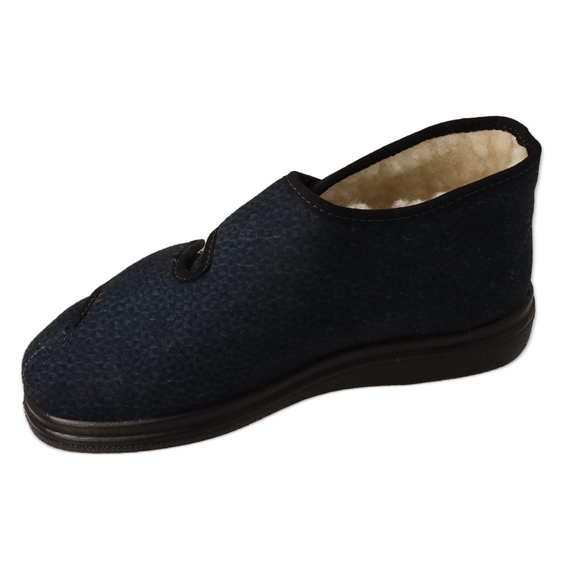 Dr.ORTO Befado women's shoes insulated with pu wool 986D013 black blue 1 Dr.ORTO Befado women's shoes insulated with pu wool 986D013 black blue 1