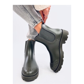 Green Chelsea boots 2