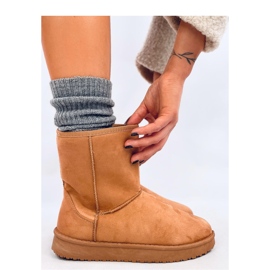 Classic Delaney Camel snow boots - Inello brown 1