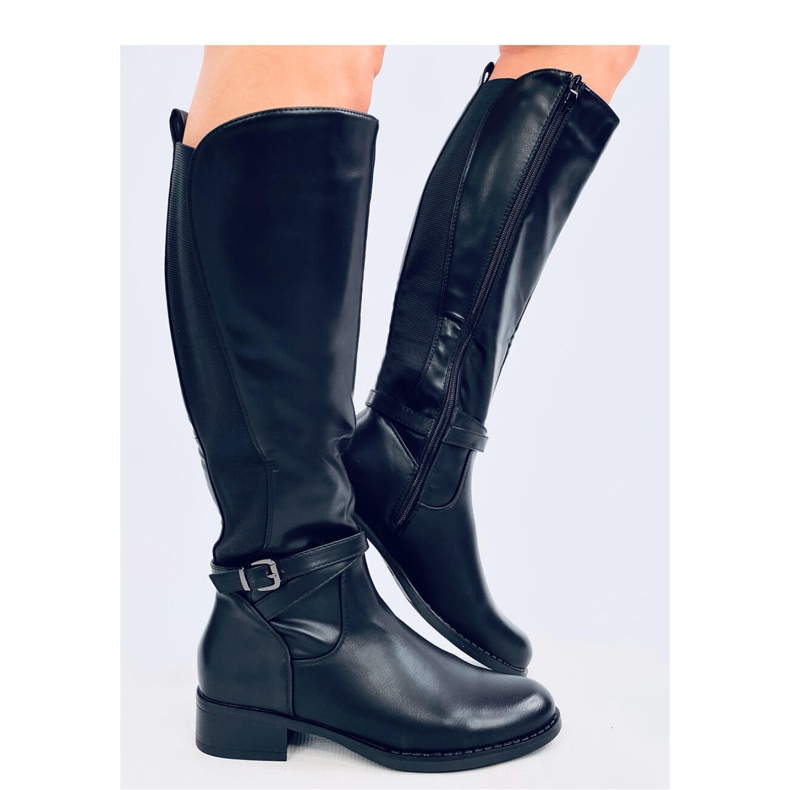 Boots with elastic upper Lappen Black - Inello 1