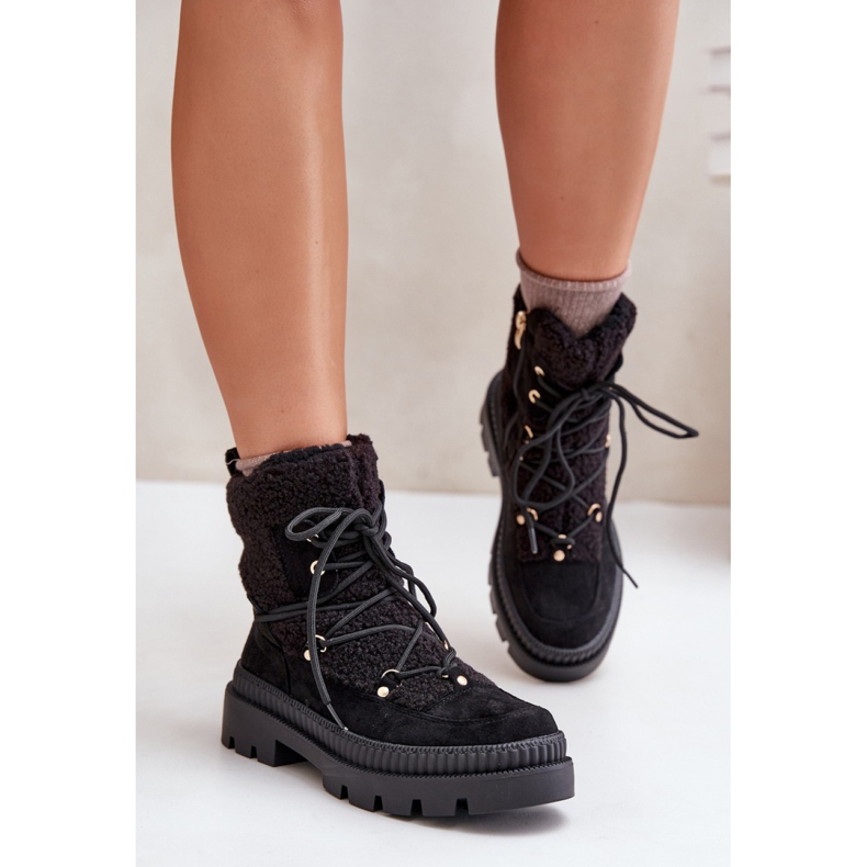Boots Model A8902 Black 1