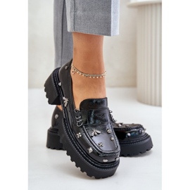 Shoes Model Da MR880-103 Black Lacquer 1