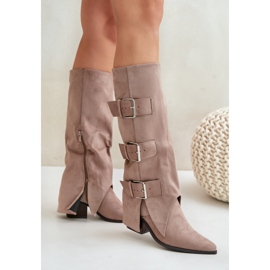 Boots Model Vamissa QT108P Beige 1