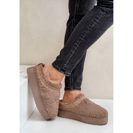 Snow boots Model MC-39 Dark Beige 1