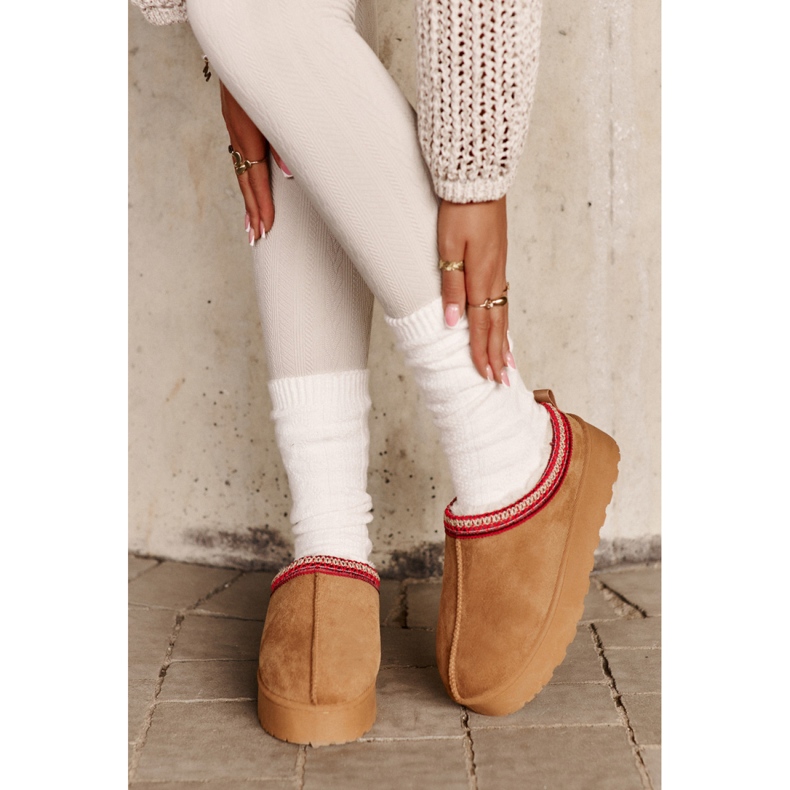 Model 20219-4B Camel snow boots brown 1