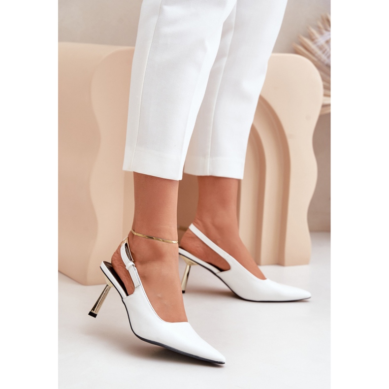 Stilettos Model CH878 White 1