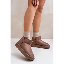 D.Franklin DFSH370010 Taupe snow boots beige 1