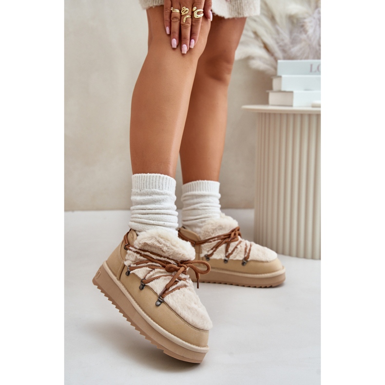 D.Franklin DFSH370011 snow boots beige 1