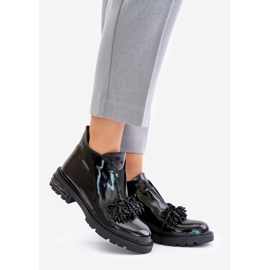 Model Da LZ42-036 Black boots 1 Model Da LZ42-036 Black boots 1