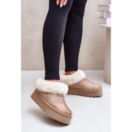 Snow boots Model VL245P Dark Beige 1