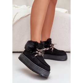 Snow boots Model C3016 Black 1