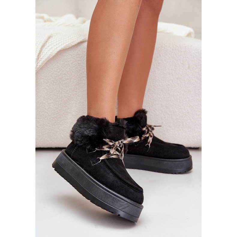 Snow boots Model C3016 Black 1