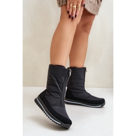 Progress PROGJ-22-130 Black snow boots 1