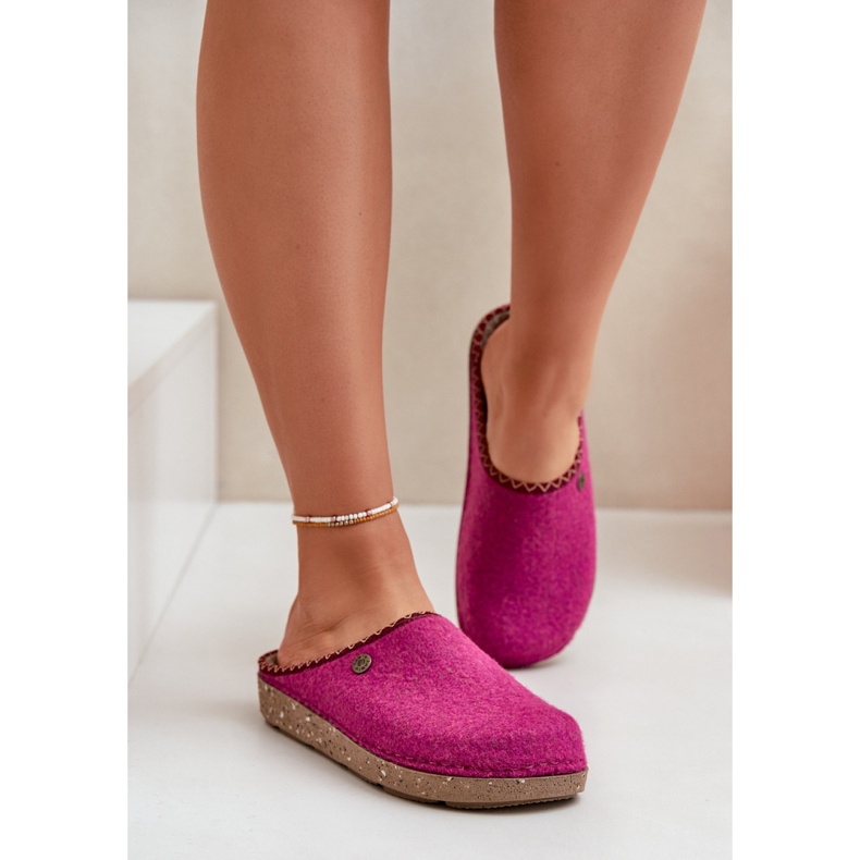 Inblu slippers ED000018 Fuchsia pink 1 Inblu slippers ED000018 Fuchsia pink 1