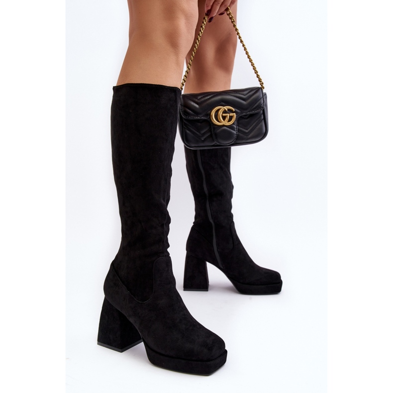 Model 168-501 Black boots 1