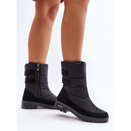 Progress PROGJ-21-16 Black snow boots 1