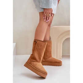 Big Star OO274893 Camel snow boots brown 1