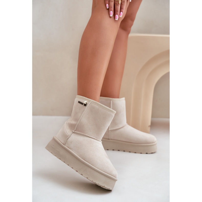 Big Star OO274897 Light Beige snow boots 1