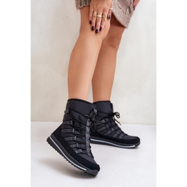 Progress PROGJ-20-02 Black snow boots 1