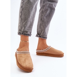 Inblu FX000021 Camel slippers brown 1 Inblu FX000021 Camel slippers brown 1