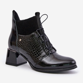 Zazoo 60503 Black ankle boots 2 Zazoo 60503 Black ankle boots 2