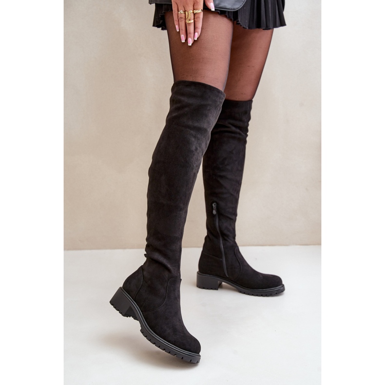 Model LQ-99 Black boots 1