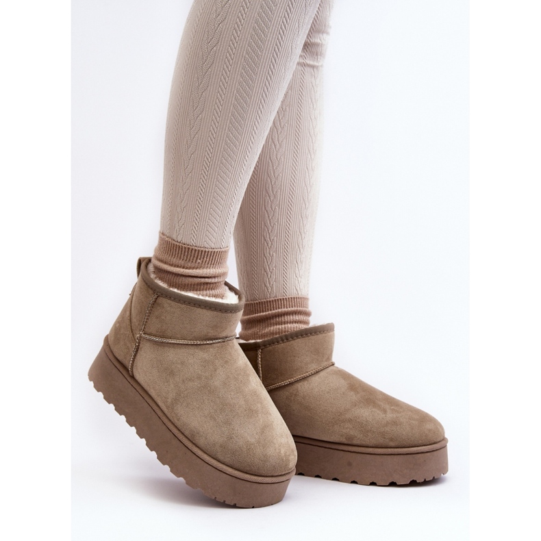 Snow boots Model 20216-4D Green 1