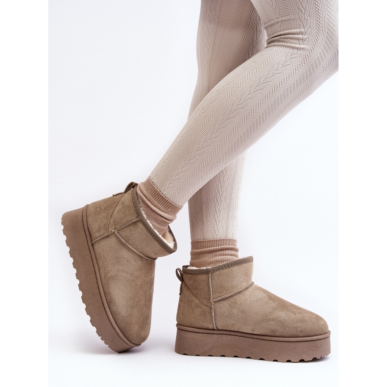 Snow boots Model 20216-4D Green 2