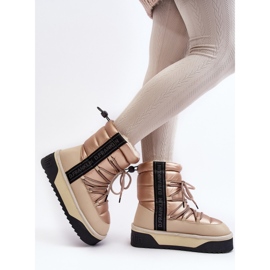 Snow boots Model DFSH371006 Beige 2