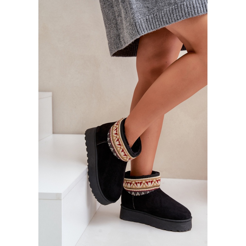 Snow boots Model 20226-4A Black 1