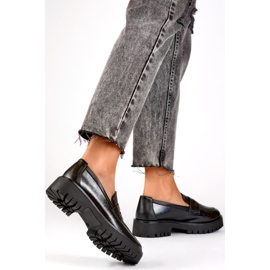 Moccasins Model XR-374B Black 1
