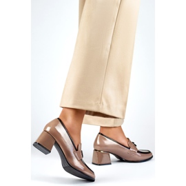 Pumps Model GD-FL475T Beige 1