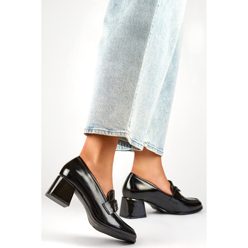 Pumps Moccasins Model GD-FL475B Black 1