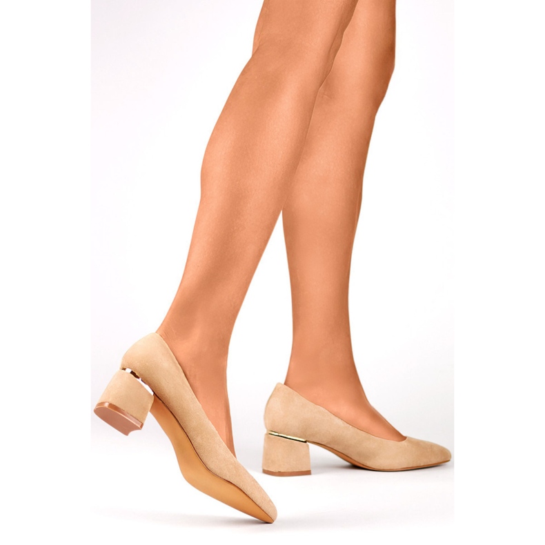 Pumps Model XR-103B-BE Beige 1