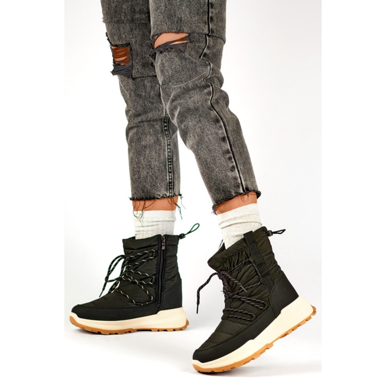 Snow boots Model 24-16321B Black 1