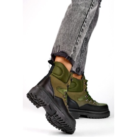 Trappers Model A-852GR Black/Green 1