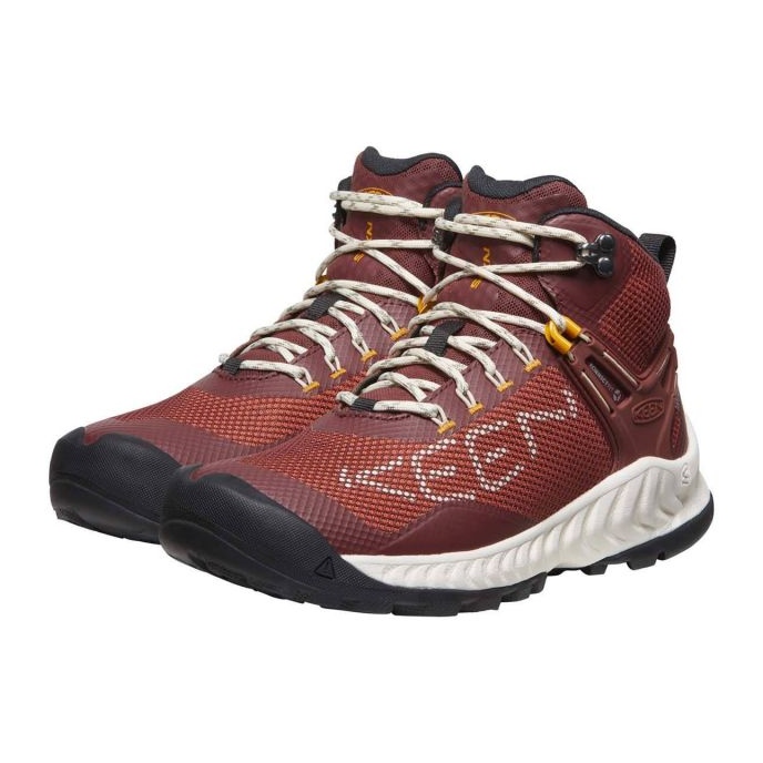 KEEN Nxis Evo Mid Wp Trekking Shoes KE-1027793 red 2