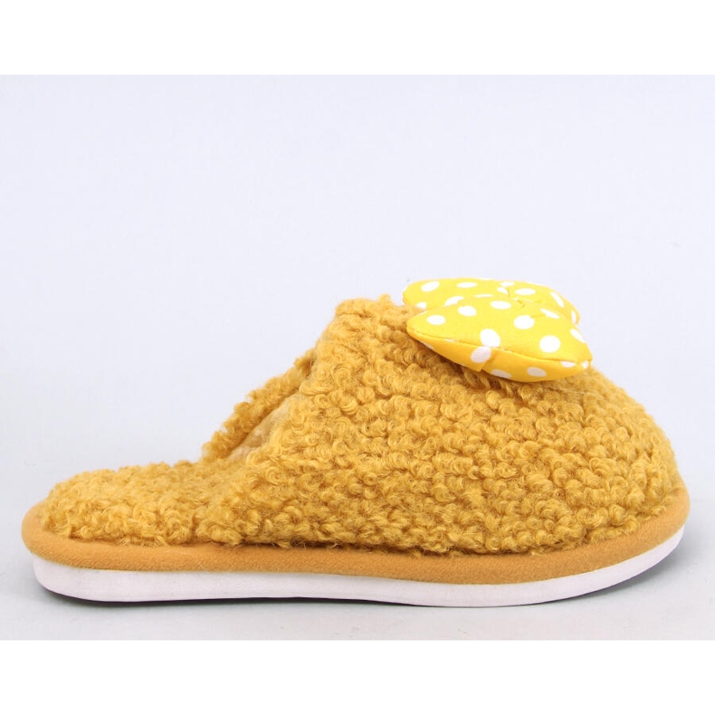 Children's slippers with a bow, Child Yellow 1