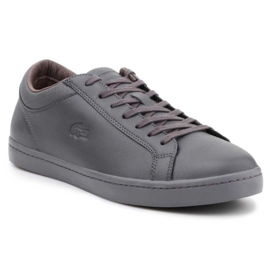 Lacoste Straightset 4 Srm Gry Leather M 30SRM4015 grey 1