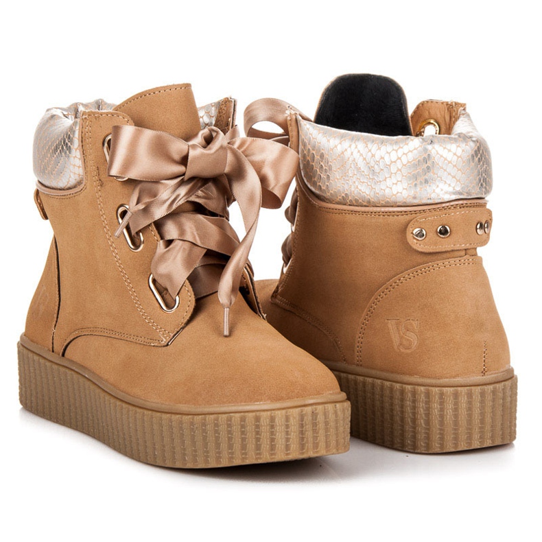 Vices Lace-up creepers brown 2