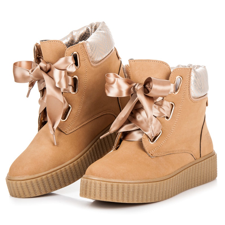 Vices Lace-up creepers brown 1